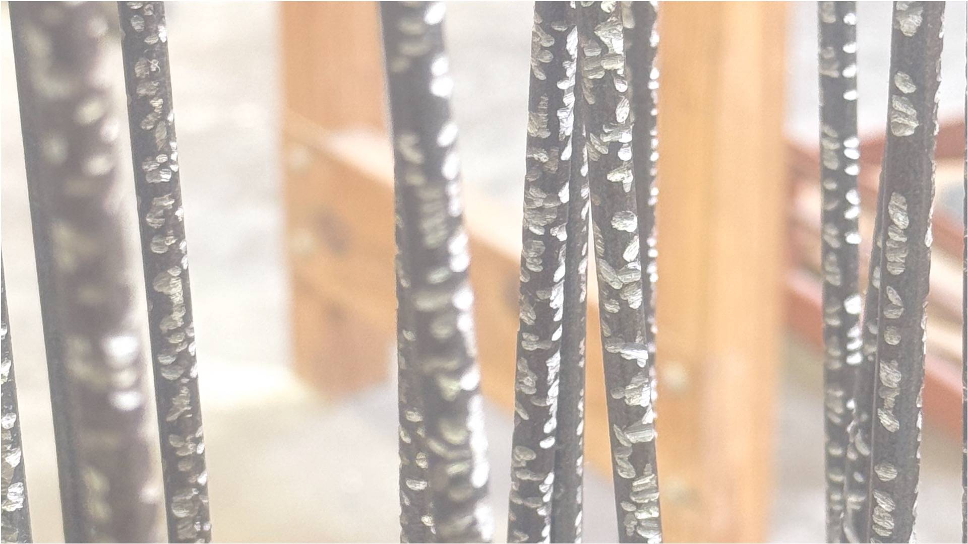 Echoes of Silence is a 270kg steel sculpture intentionally marked with 2 150 342 grinder marks - each mark representing one of the victims of sexual violence in South Africa as reported in the HSRC report in 2024.